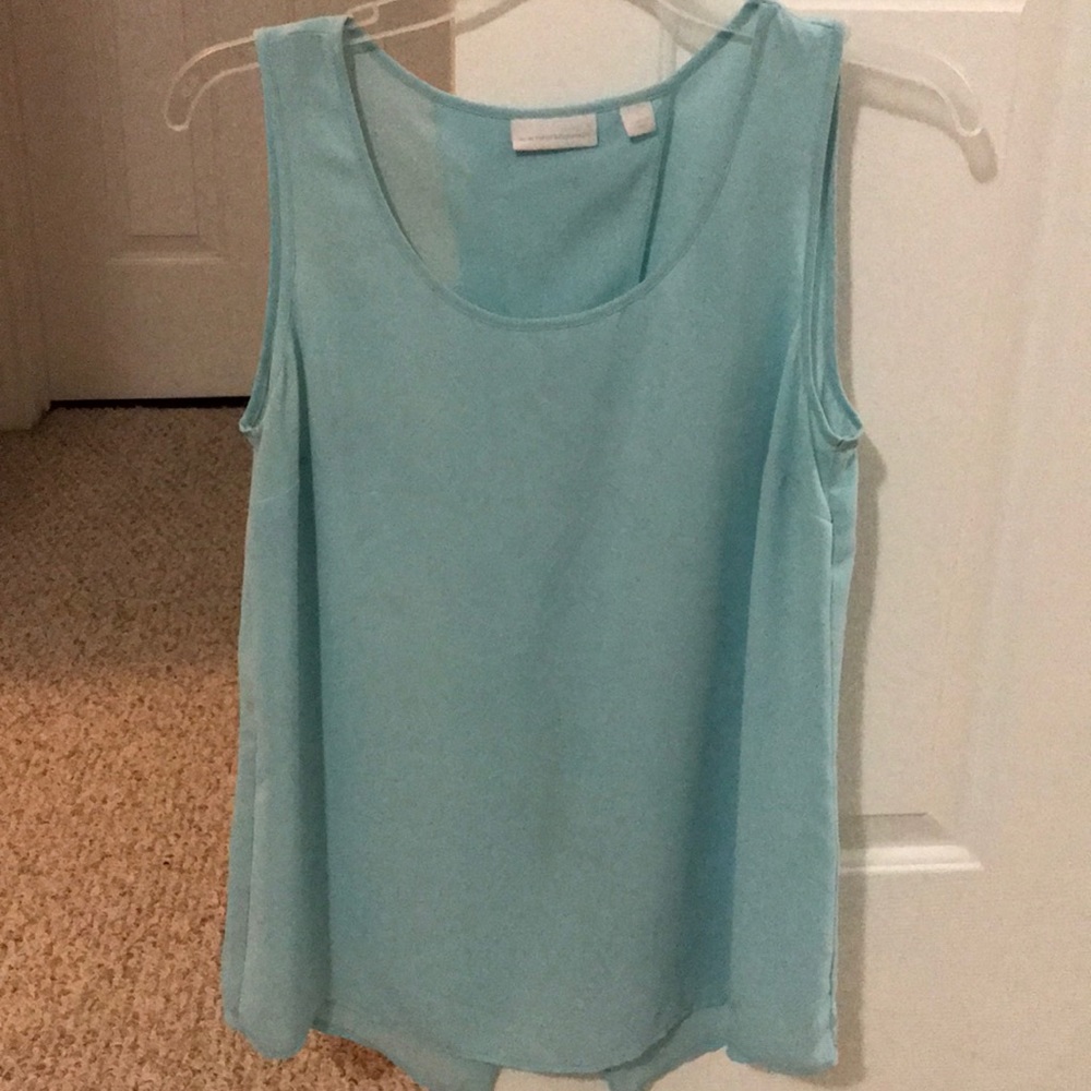 Open back sheer top